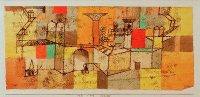 Temple by Paul Klee